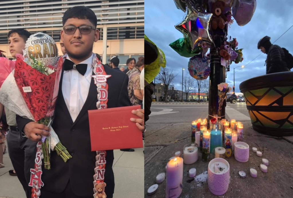 A speeding, hit-and-run SUV driver ran a red and fatally struck food delivery worker Damian Gomez, 18, on his bicycle in Chicago Lawn