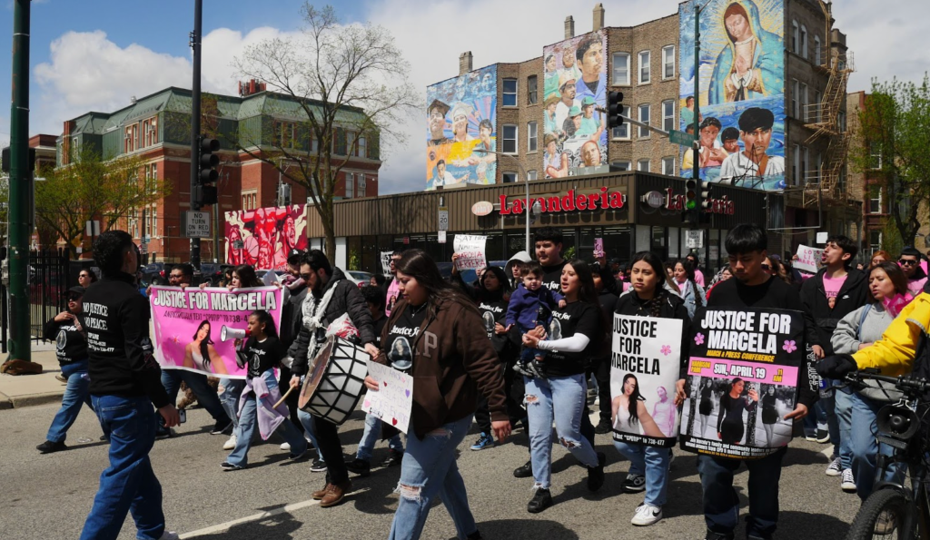 Community marches to demand justice for hit-and-run victim Marcela Herrera