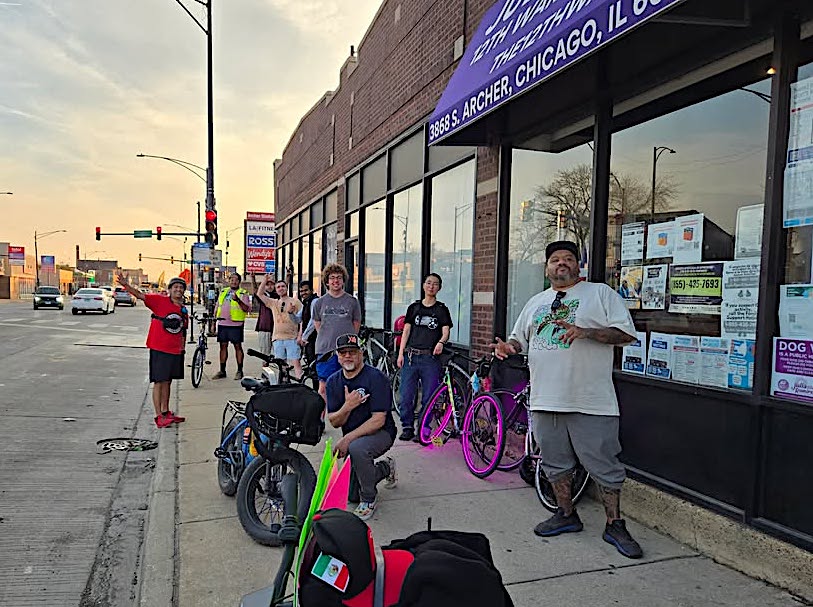 A quick report from the Archer Avenue traffic safety project supporters on [checks notes] Round 17 of their dueling rallies with the opponents