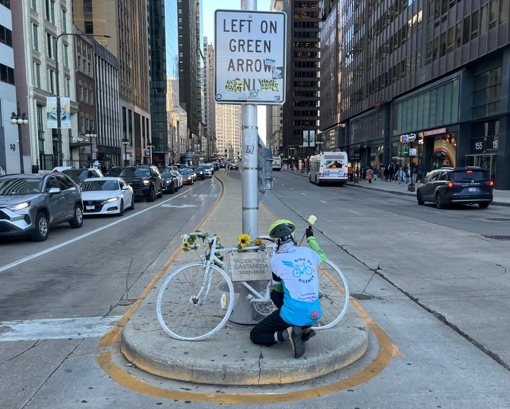 On the day Illinois passed the Stop Super Speeders law, the Ride of Silence was a reminder of how far we have to go to make our streets safe