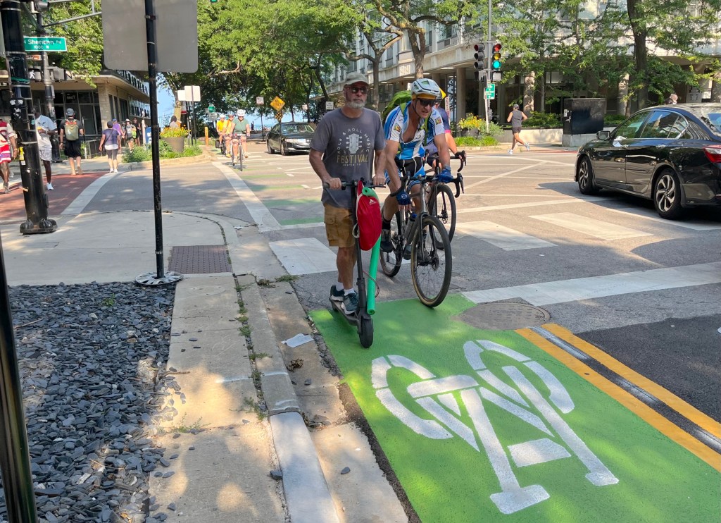 It’s understandable that Chicago is using geofencing to keep e-scooter riders from injuring pedestrians. What are we doing to prevent drivers from killing them?