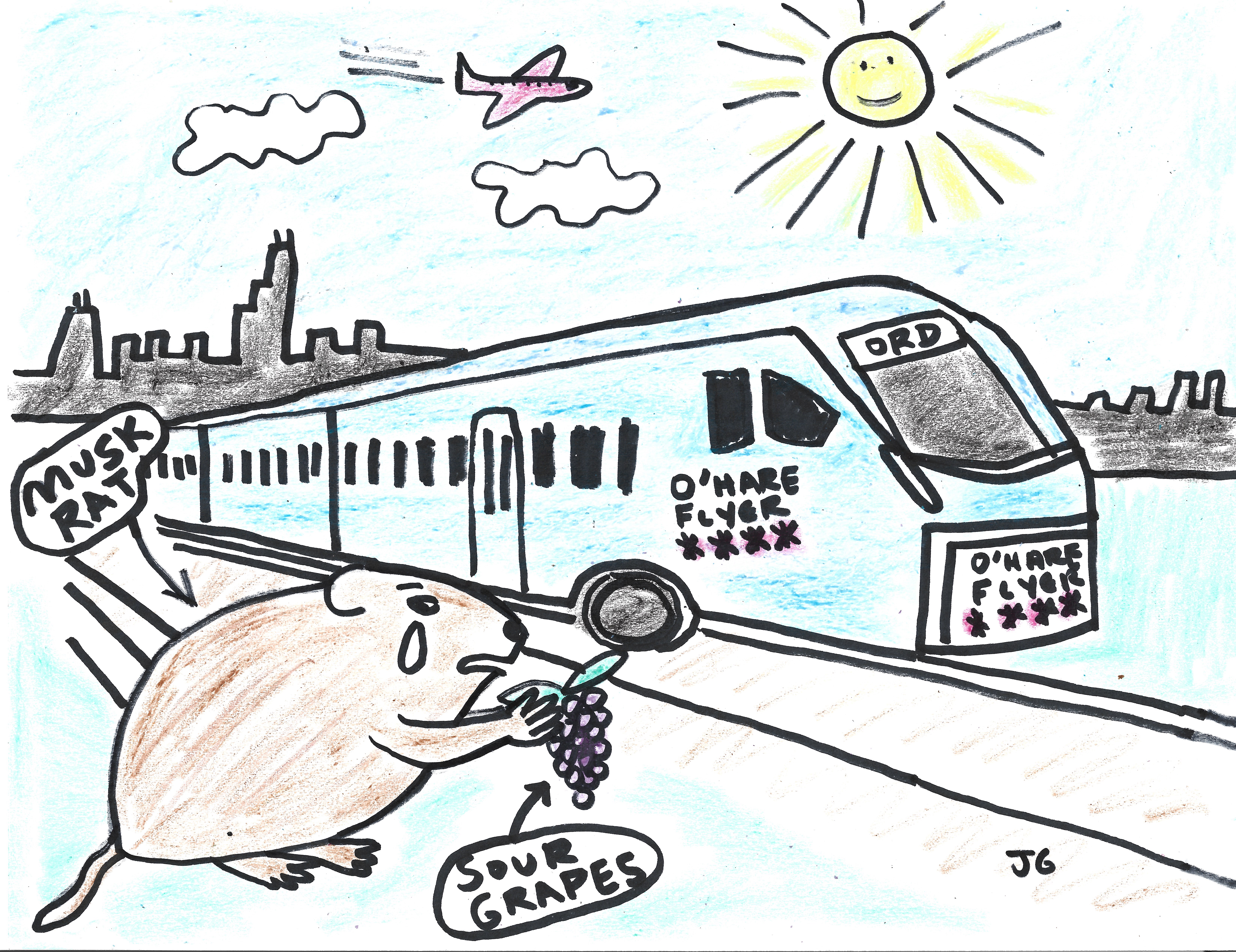 DePaul’s Schwieterman and High Speed Rail Alliance’s Harnish hope the O’Hare Flyer will succeed where Elon Musk failed
