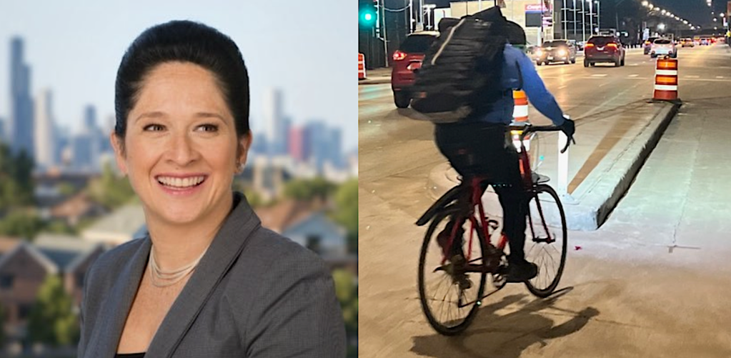 Who gave mayoral hopeful Susana Mendoza the idea to trash the Archer protected lanes on WBEZ?