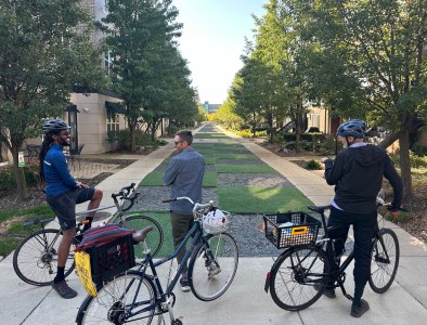 Sen. Simmons on winning $300K for a bike grid plan, with goal to “start building out that grid over the next several years.”
