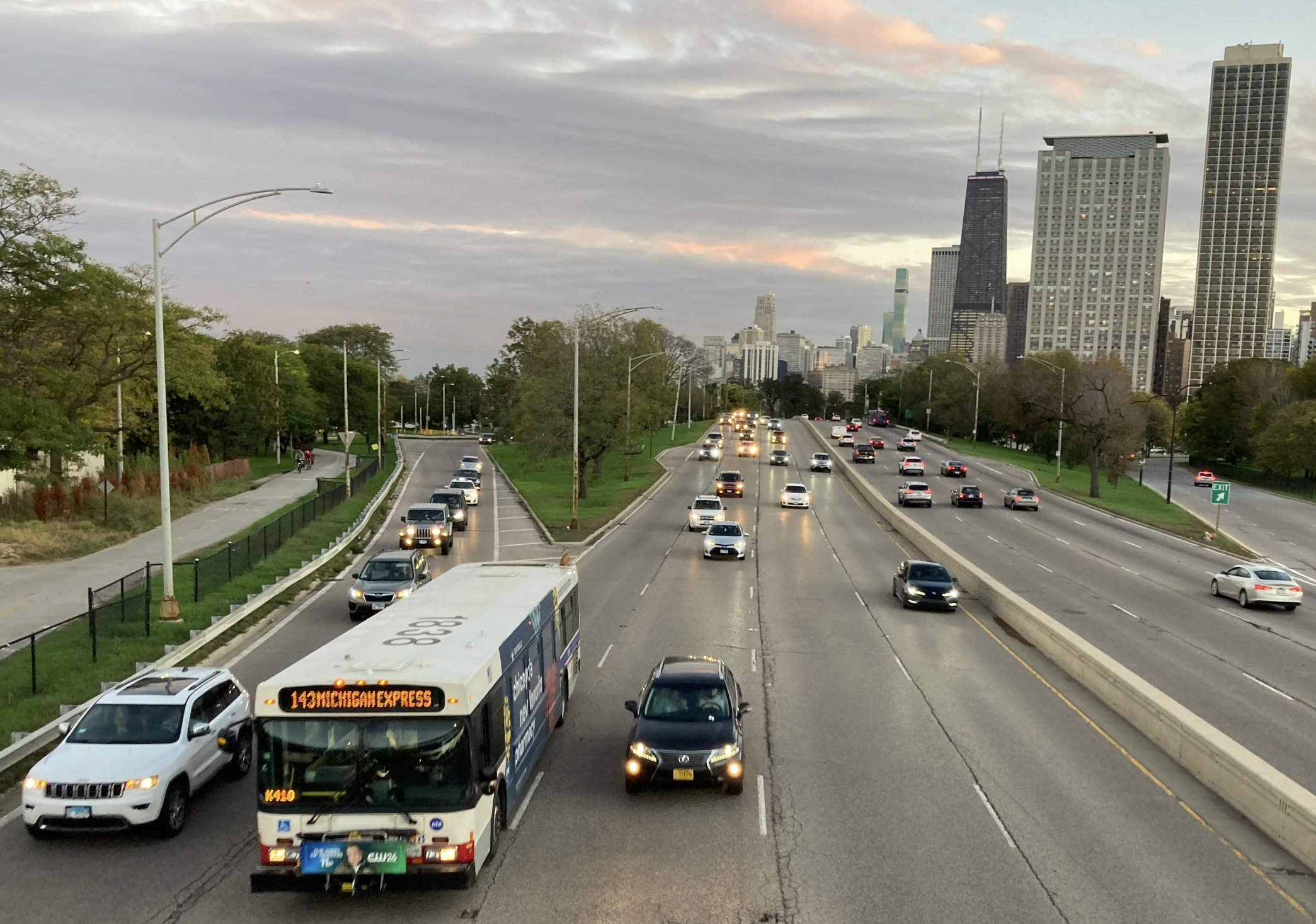 View from the wheel: Dedicated bus lanes on DuSable Lake Shore Drive matter more than you think
