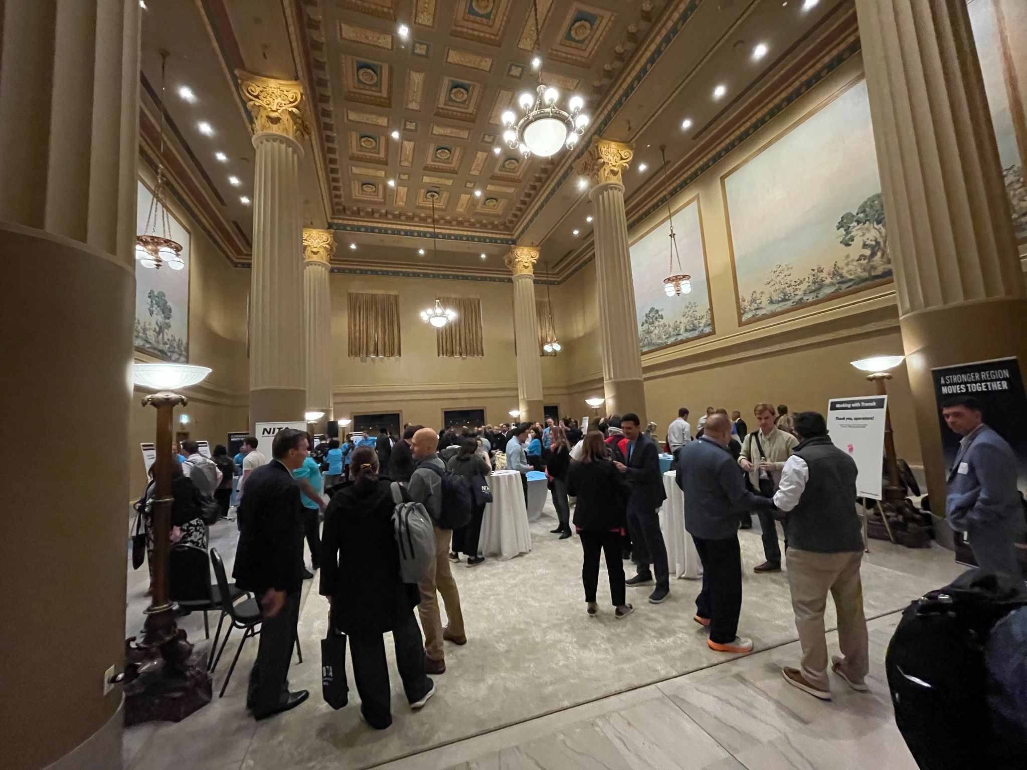 Union Vote Sticker NITA asks riders to help shape 2027 transit priorities at Union Station ...
